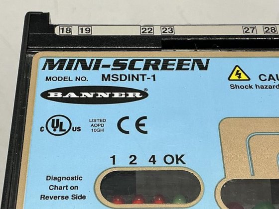 BANNER MSDINT-1 Mini Screen Module