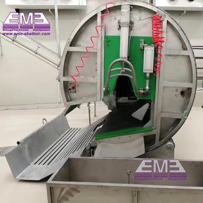 用于肉类加工厂的现代化牛屠宰线牛肉屠宰场