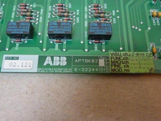 ABB Output Module Board APTBK02