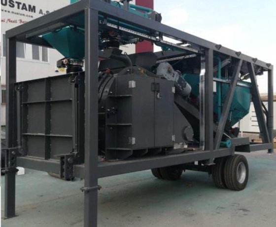 移动式紧凑型混凝土厂 45 立方米/小时。立即致电获取详细信息！