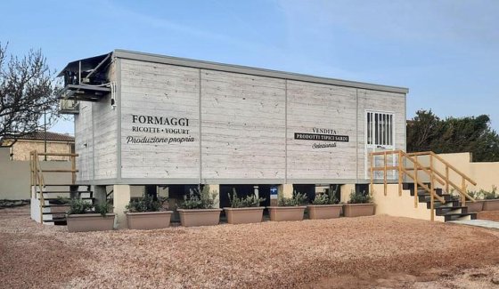 DAIRY IN CONTAINER OR PREFABRICATED