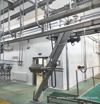 清真屠宰场屠宰设备 绵羊拉皮机 肉类屠宰加工机械