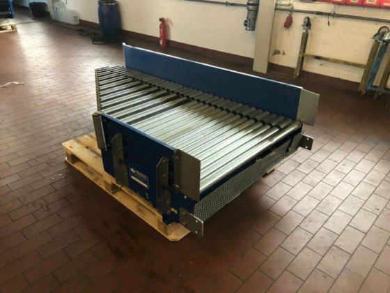 BUDDE roller conveyor infeeder outfeeder with drive in Krefeld, North ...