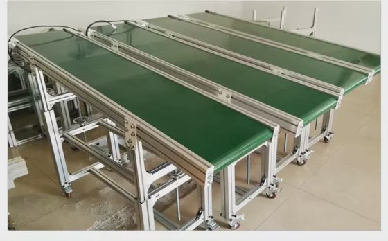 用于装配线的价廉质优的 PVC 绿色传送带
