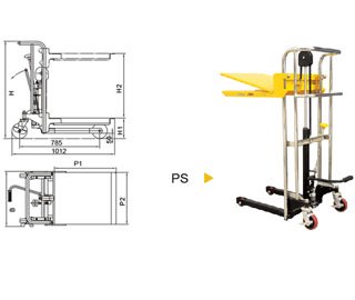 PS 手动平台堆垛机（新）