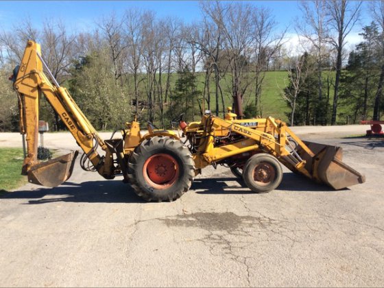 Case CE 580 Backhoe Loader