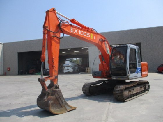 Hitachi excavator EX100-5 Hydraulic Main Pump Trouble - YouTube
