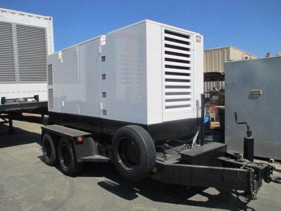 bongkar genset di lokasi