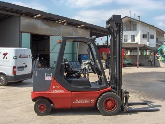 Linde E40 Forklift