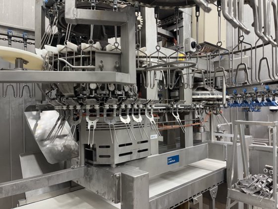 家禽ライン、コウノトリ、10,000 bph