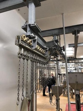 牛屠宰线，30 hph