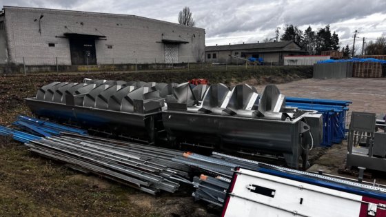 旋转冷却器，Linco，直径2.1米