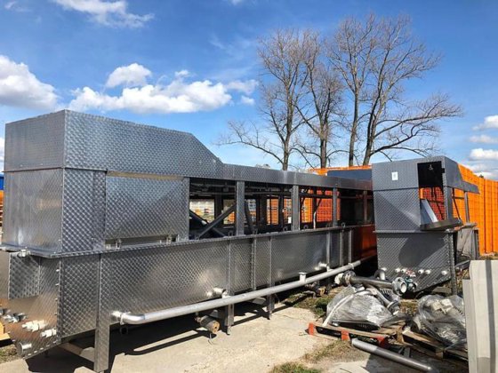 2001年 Linco 烫毛槽，3000 只/小时