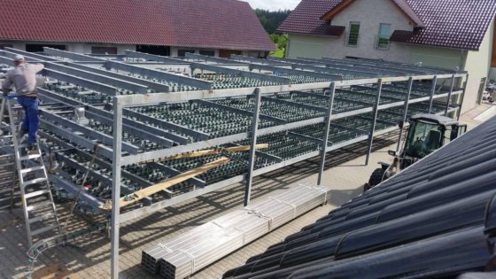 家禽用エアチラー、100~2,000 m