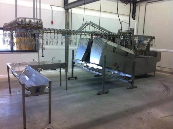 家禽输送线，180 只/小时