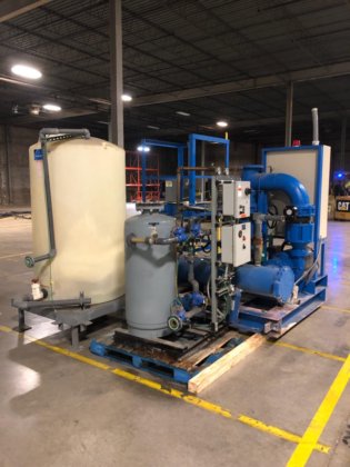 Process Systems Cooling Tower Water Pump Assembly With Tank And Cooling Water Filtration System In Harvey La Usa