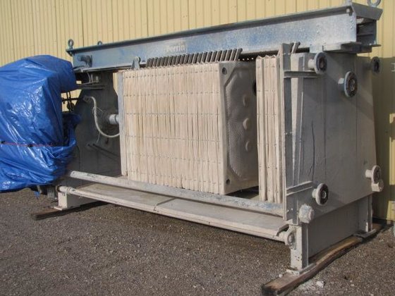 FILTER PRESS, RECESSED PLATE, 1200