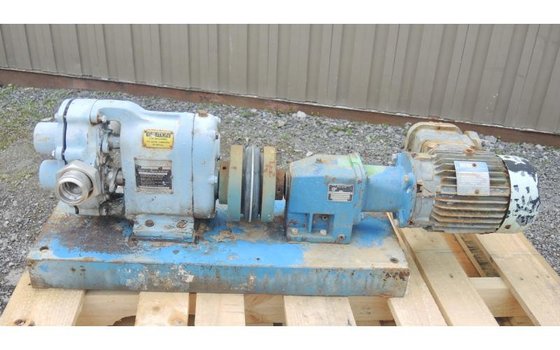 PUMP, ROTARY LOBE, "INDUSTRIAL WAUKESHA",