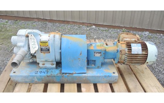 PUMP, ROTARY LOBE, "INDUSTRIAL WAUKESHA",