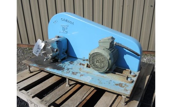 PUMP, ROTARY LOBE, "TRI-CLOVER", SIZE