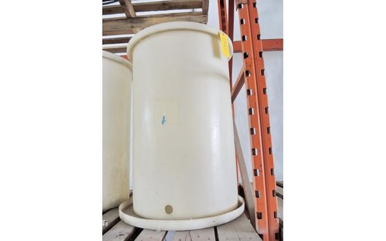 TANK, 50 USG, POLYPROPYLENE, VERTICAL,
