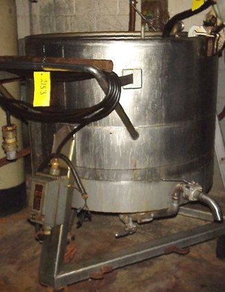 TANK, 120 USG, STAINLESS STEEL,