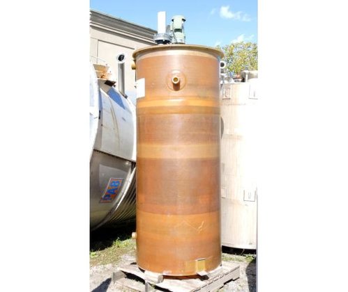 TANK, 400 USG, FIBERGLASS, VERTICAL,