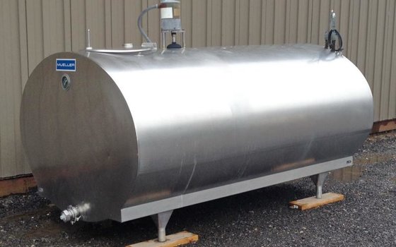 TANK, 600 USG, STAINLESS STEEL,
