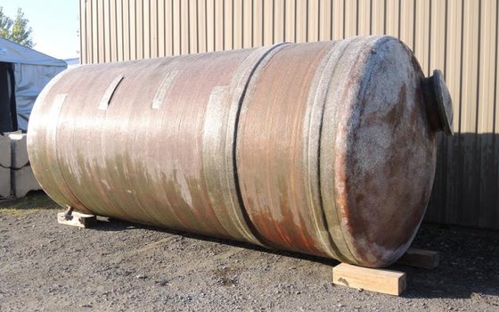 TANK, 4000 USG, FIBERGLASS, HORIZONTAL,