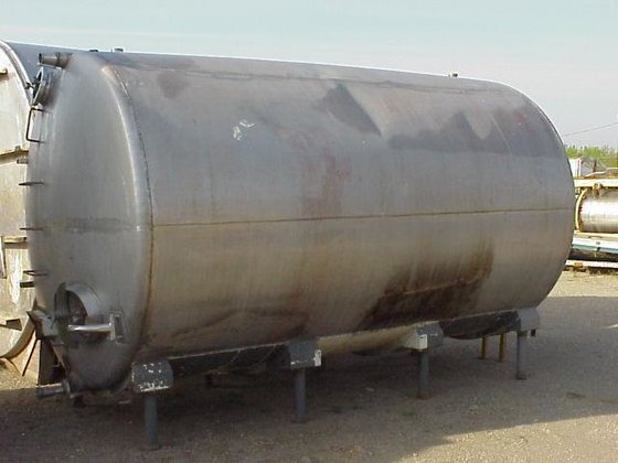 TANK, 4800 USG, STAINLESS STEEL,
