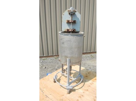 TANK-JACKETED, 8.5 USG, STAINLESS STEEL,