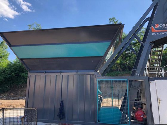 30 立方米/小时紧凑型混凝土搅拌站