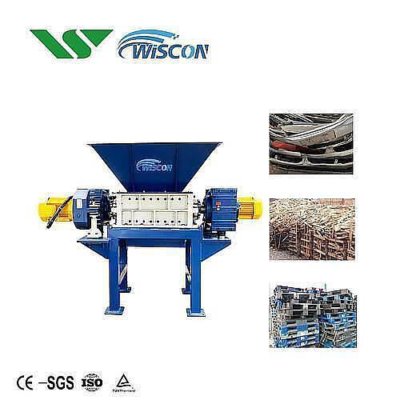 小型中型废铝破碎机 车身破碎机 双轴金属破碎机用于回收利用