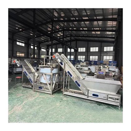 工业自动油炸薯片机薯片生产加工生产线