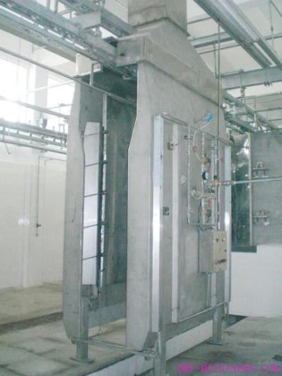 用于屠宰场的猪用单层炉