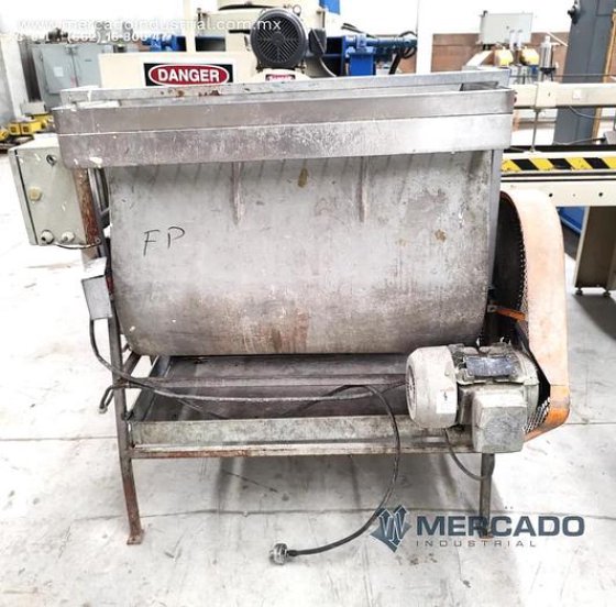 100 公斤搅拌机，配有不锈钢刀片和 2 马力电机