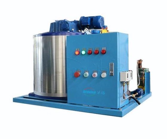 5 吨不锈钢滚筒片冰机，带防腐蚀蒸发器