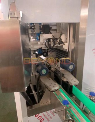 用于瓶子/杯子/铝罐的自动薄膜收缩套管贴标机