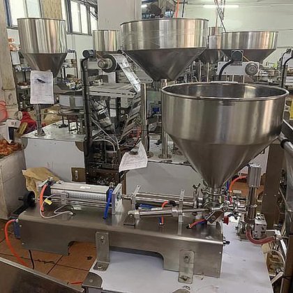 Dession 高刚性番茄酱包装机，用于袋装番茄酱