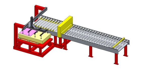 F&P Front of Line Destacker