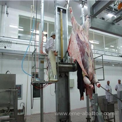 优质牛屠宰场设备 牛去皮机/拉皮机 牛屠宰设备的屠宰场机器