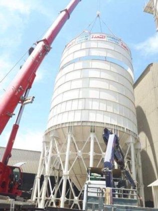 Silo de cimento