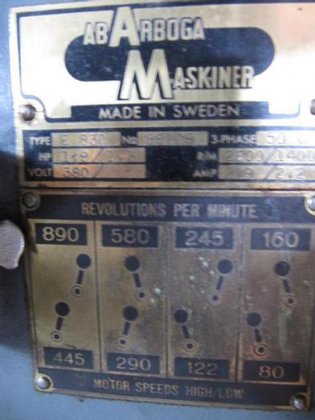 Arboga column drill type E