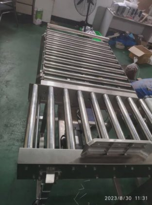 304 不锈钢碳钢电动长度定制辊筒输送机