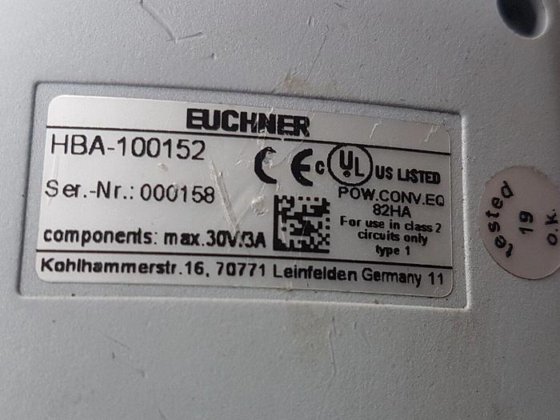 EUCHNER HBA-100152