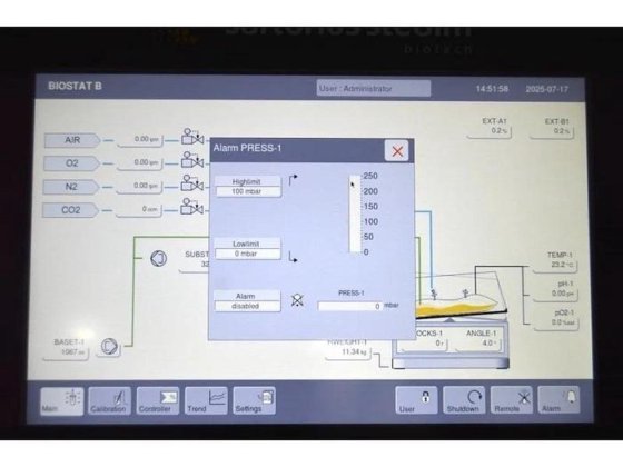 Sartorius Stedim Biostat B Bioreactor