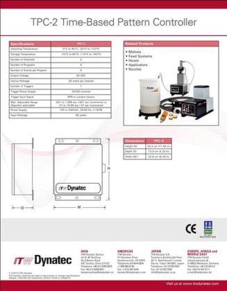 ITW Dynatec TPC-2 Timer Pattern