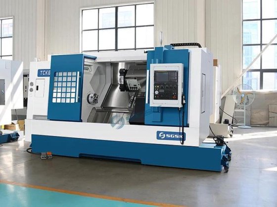 cnc lathe machine programming TCK63