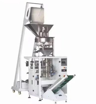 中国供应全自动坚果豌豆籽计量杯称重包装机