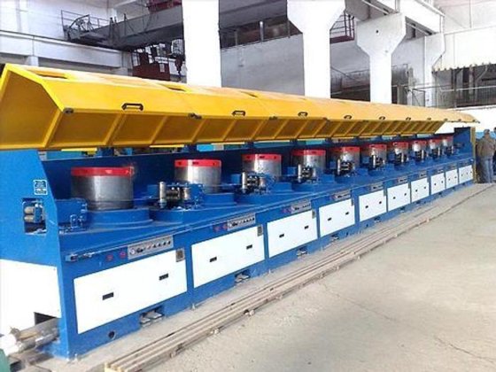 完全なライン結合ワイヤー機械 伸線機